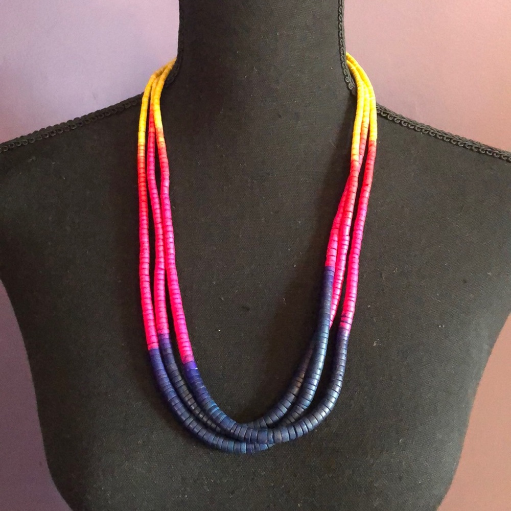 Ombré Beaded Necklace